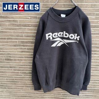 リーボック(Reebok)のリーボックロゴ　デカロゴ　スウェット　古着　90s ビンテージ　トレーナー(スウェット)