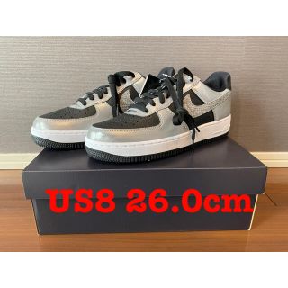 ナイキ(NIKE)のNIKE AIR FORCE1 SILVER SNAKE US8 26.0cm (スニーカー)