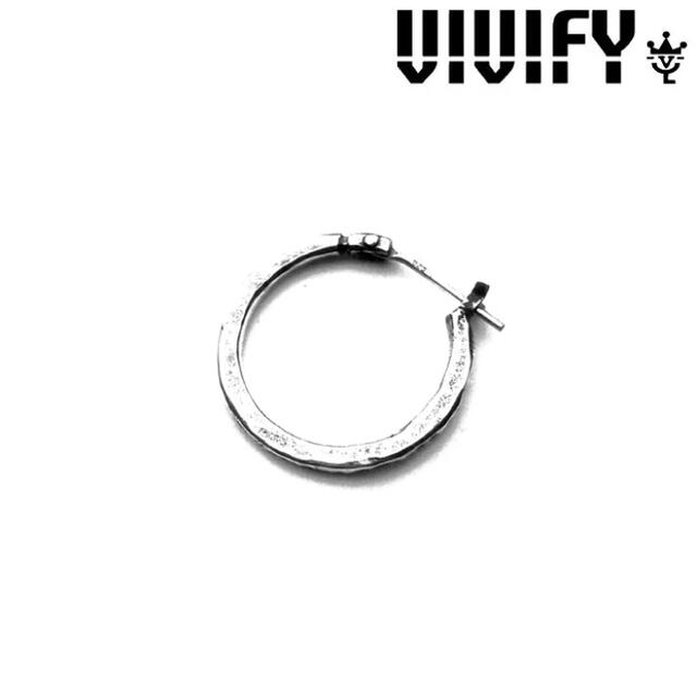 VIVIFY(ビビファイ)の新品未使用 2点セット VIVIFY Hammered Hoop Pierce メンズのアクセサリー(ピアス(両耳用))の商品写真