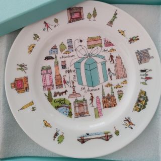 ティファニー(Tiffany & Co.)のTiffany　プレート　お皿　2枚セット(食器)