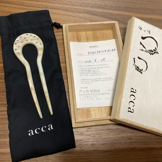 acca(アッカ)の6月限定値下げ♪ accaコーム レディースのヘアアクセサリー(その他)の商品写真