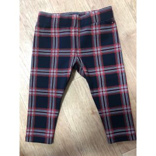 トミーヒルフィガー(TOMMY HILFIGER)のトミーヒルフィガー　チェックパンツ　80(パンツ)