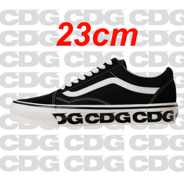 CDG x VANS OLD SKOOL コムデギャルソン 23cm