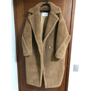 マックスマーラ(Max Mara)のunako様専用　美品　max mara テディベアキャメル　M マックスマーラ(毛皮/ファーコート)