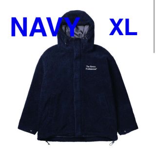 ワンエルディーケーセレクト(1LDK SELECT)のXL ennoy BOA HOODED JACKET navy(ナイロンジャケット)