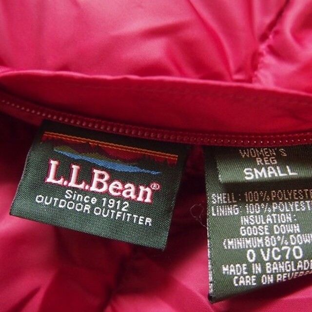 L.L.Bean(エルエルビーン)のレディース 実寸XL LLBean ダウンジャケット 古着 メンズM b514 レディースのジャケット/アウター(ダウンジャケット)の商品写真