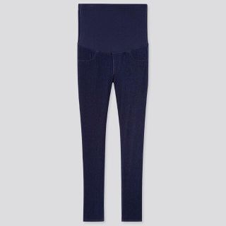 ユニクロ(UNIQLO)の【美品】マタニティデニムレギンスパンツ　ユニクロ　S(マタニティボトムス)