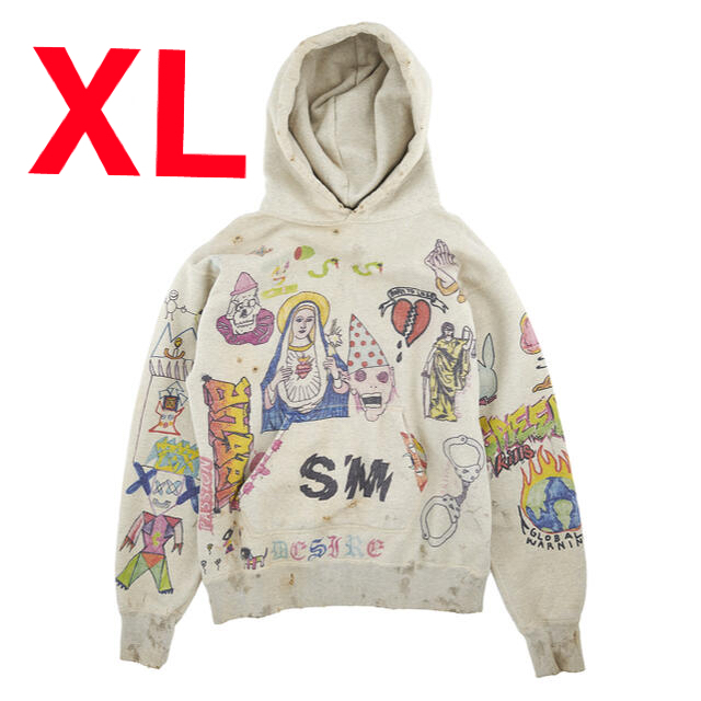 21SS SAINT MICHAEL HOODIE パーカー　セントマイケル