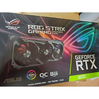 エイスース(ASUS)のASUS ROG STRIX RTX 3070(PCパーツ)