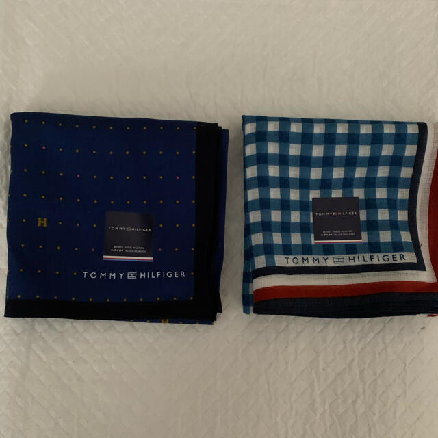 Tommy Hilfiger トミーヒルフィガー ハンカチ２枚の通販 By りり S Shop トミーヒルフィガーならラクマ