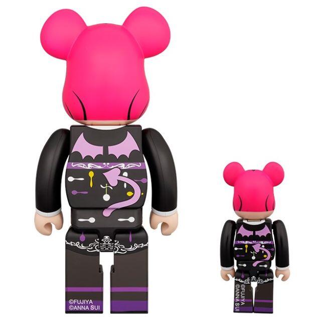 ☆BE@RBRICK☆ANNA SUI × ペコラ 100＆400% 新品 大人気新品 12005円 ...