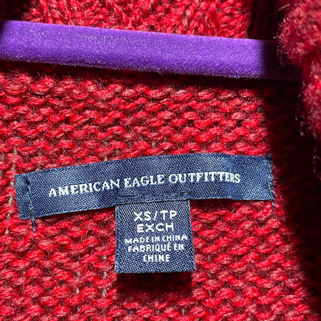 American Eagle(アメリカンイーグル)のAMERICAN EAGLE アメリカンイーグル ニットカーディガン XS レディースのトップス(カーディガン)の商品写真
