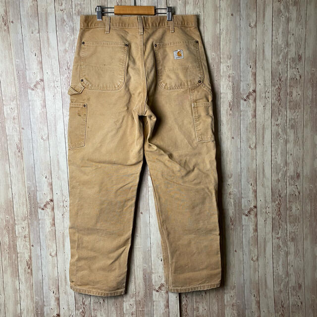 carhartt(カーハート)のcarhartt  vintage ペインターパンツ　ワーク　ダブルニー　ロゴ メンズのパンツ(ペインターパンツ)の商品写真