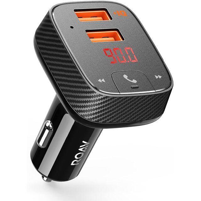 !FMトランスミッター Anker Roav 2ポート PowerIQ搭載