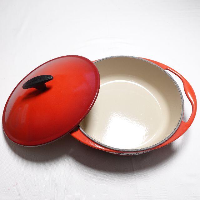 LE CREUSET(ルクルーゼ)の■LE CREUSET　ココット　オレンジ インテリア/住まい/日用品のキッチン/食器(その他)の商品写真