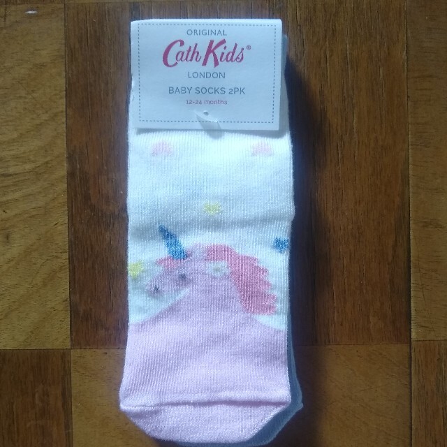 Cath Kidston(キャスキッドソン)のCath Kidston　靴下2足セット　１−２才用 キッズ/ベビー/マタニティのこども用ファッション小物(靴下/タイツ)の商品写真