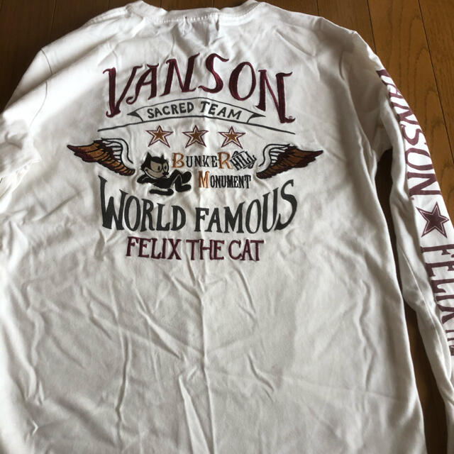 VANSON(バンソン)のVANSON FELIX コラボ ロンT メンズのトップス(Tシャツ/カットソー(七分/長袖))の商品写真