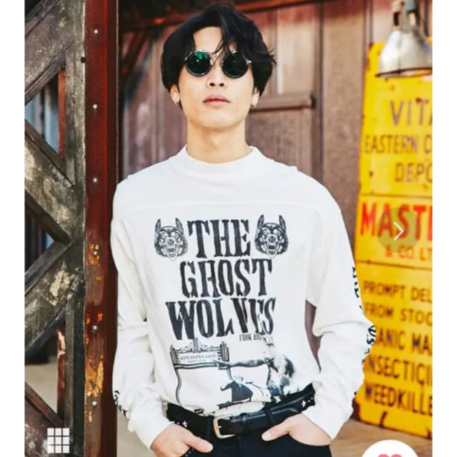 HYSTERIC GLAMOUR(ヒステリックグラマー)のthee hysteric xxx the ghost wolves Tシャツ メンズのトップス(Tシャツ/カットソー(七分/長袖))の商品写真