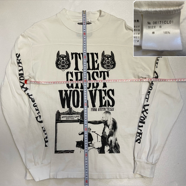 HYSTERIC GLAMOUR(ヒステリックグラマー)のthee hysteric xxx the ghost wolves Tシャツ メンズのトップス(Tシャツ/カットソー(七分/長袖))の商品写真