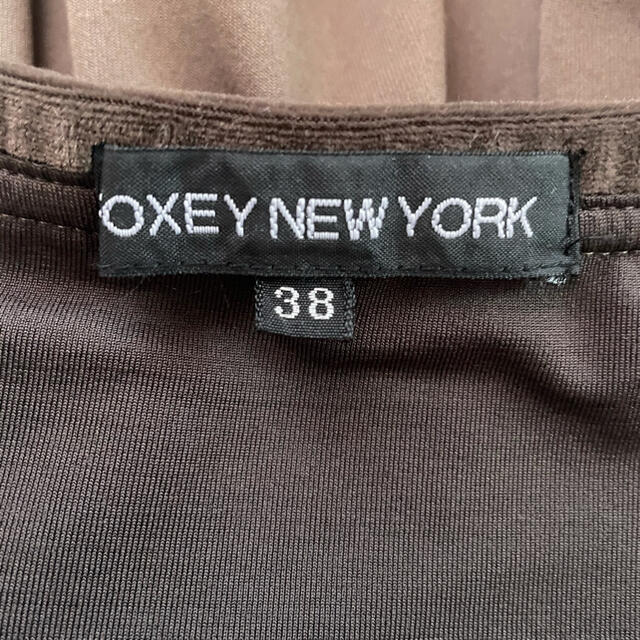 FOXEY(フォクシー)のmi様　FOXEY NEW YORK ブラウンスカート38サイズ レディースのスカート(ひざ丈スカート)の商品写真