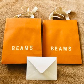 ビームス(BEAMS)のBEAMS ビームス ショッパー メッセージカード(ショップ袋)