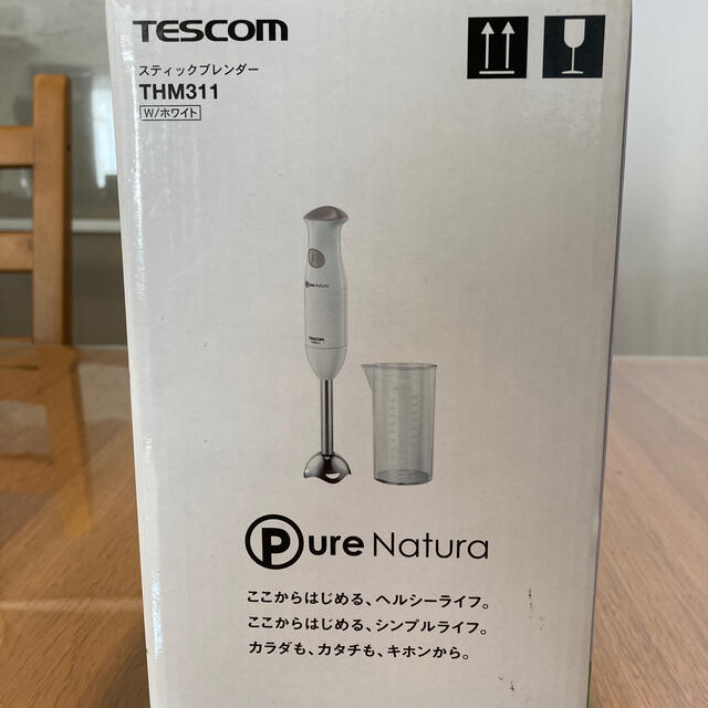 TESCOM(テスコム)のTESCOMスティックブレンダー スマホ/家電/カメラの調理家電(ジューサー/ミキサー)の商品写真