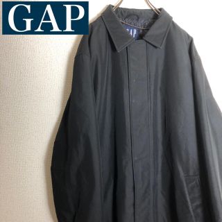 オールドギャップ ステンカラーコート 黒 Old GAP 古着(ステンカラーコート)