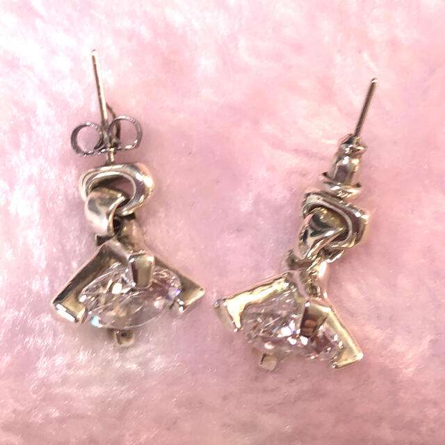 e.m. イーエム 大粒ジルコニアピアス