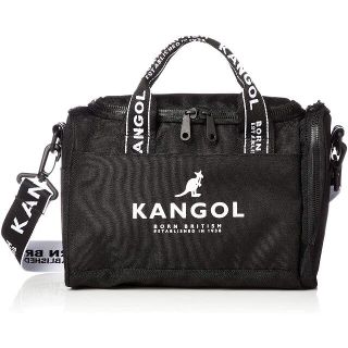 カンゴール(KANGOL)の新品送料無料KANGOL(カンゴール)２WAYミニボストン ブラック(ハンドバッグ)