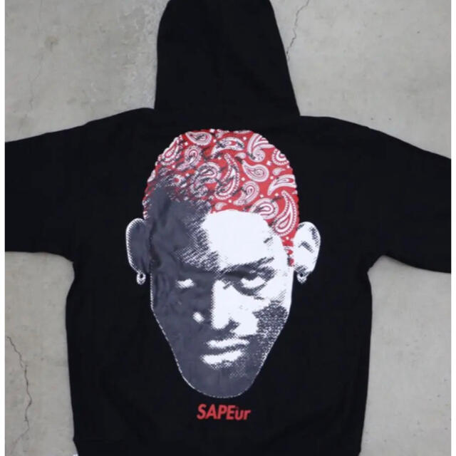 SAPEur サプール  REDPAISLEYHEAD HOODIE xxl