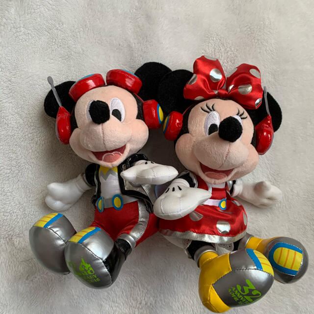 Disney(ディズニー)のミッキーミニー　ペアぬいぐるみ キッズ/ベビー/マタニティのおもちゃ(ぬいぐるみ/人形)の商品写真