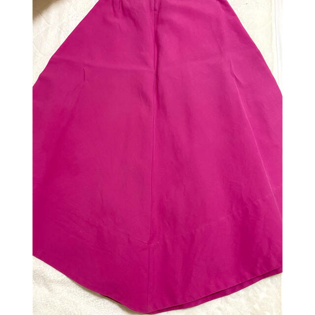 FRAY I.D(フレイアイディー)のFRAY I.D  フレイ アイディー　アシメフレアスカート　ピンク　S レディースのスカート(ひざ丈スカート)の商品写真