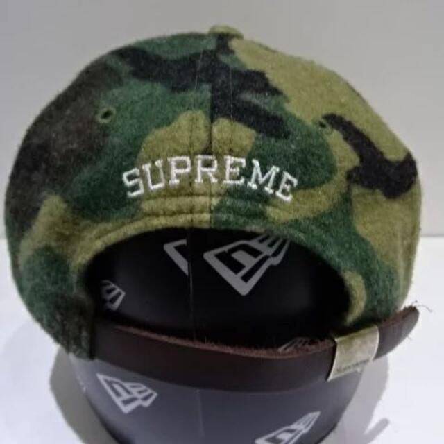 帽子【人気カラー】Supreme Wool S Logo 6-Panel 17AW