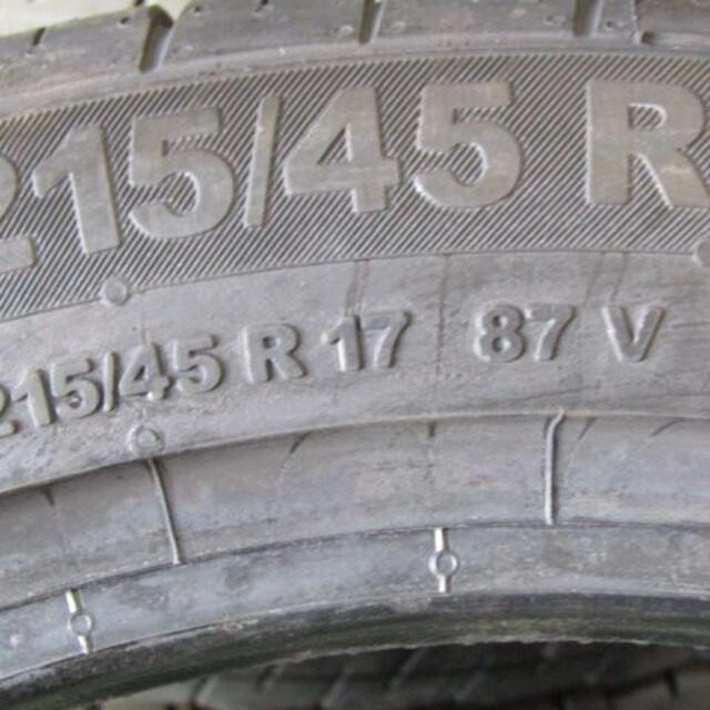 コンチネンタル マックスコンタクト ＭＣ５ ２１５/４５Ｒ１７ １本～