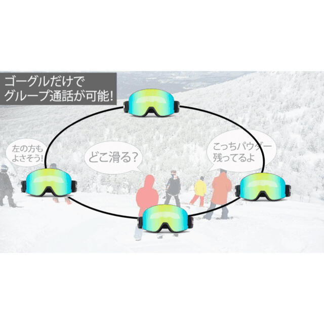 BURTON(バートン)のIceBRKR 骨伝導Bluetoothインカム スポーツ/アウトドアのスノーボード(アクセサリー)の商品写真