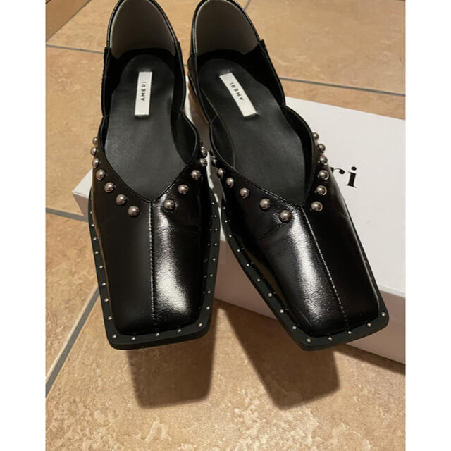 Ameri VINTAGE(アメリヴィンテージ)のアメリヴィンテージ STUDS WOOD HEEL BABOOS レディースの靴/シューズ(その他)の商品写真