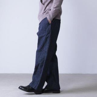 COMOLI - comoli コモリ デニムオーバーパンツ size0 navyの通販 by