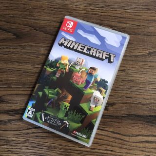 ニンテンドースイッチ(Nintendo Switch)のMINECRAFT マインクラフト　Switch 美品(家庭用ゲームソフト)