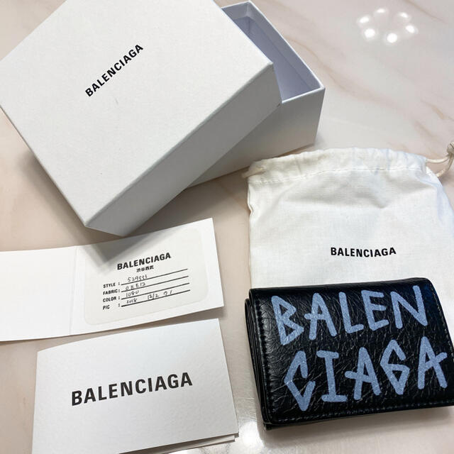 Balenciaga(バレンシアガ)のバレンシア　ミニ財布 メンズのファッション小物(折り財布)の商品写真