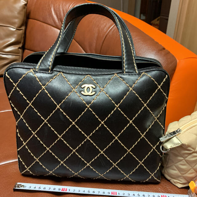 専門ショップ CHANEL - CHANELワイルドステッチ ハンドバック《最終お