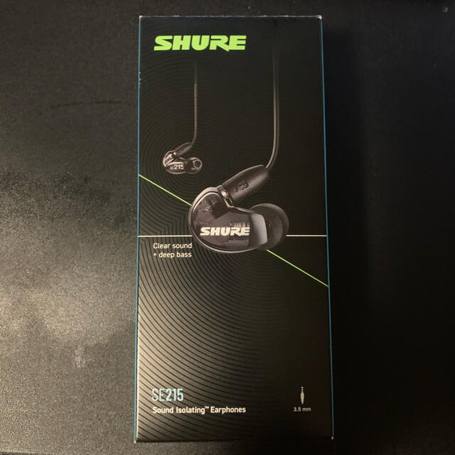 SHURE イヤホン SEシリーズ SE215 ブラック