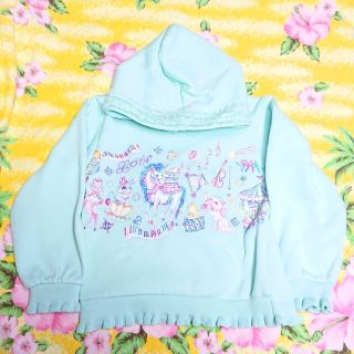 シマムラ(しまむら)のしまむら♥エコネコ♥フード付き裏起毛トレーナー♥120cm(Tシャツ/カットソー)