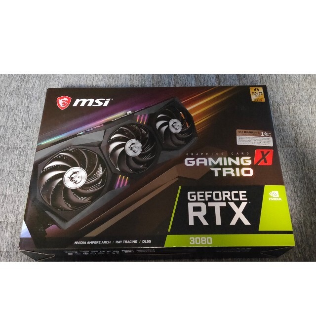 おまけ付】 MSI GeForce 10G TRIO X GAMING 3080 RTX PCパーツ - www