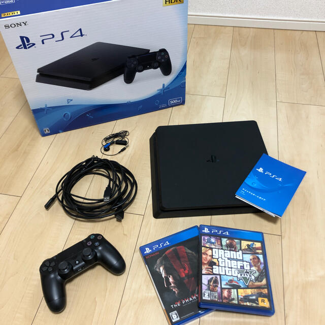 PlayStation4本体 +PS4ソフト2本 - www.sorbillomenu.com