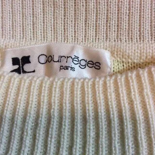 Courreges(クレージュ)のクレージュ　セーター　ウール100% レディースのトップス(ニット/セーター)の商品写真