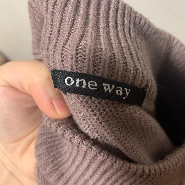 one*way(ワンウェイ)の【専用】one way ニットセーター新品 レディースのトップス(ニット/セーター)の商品写真