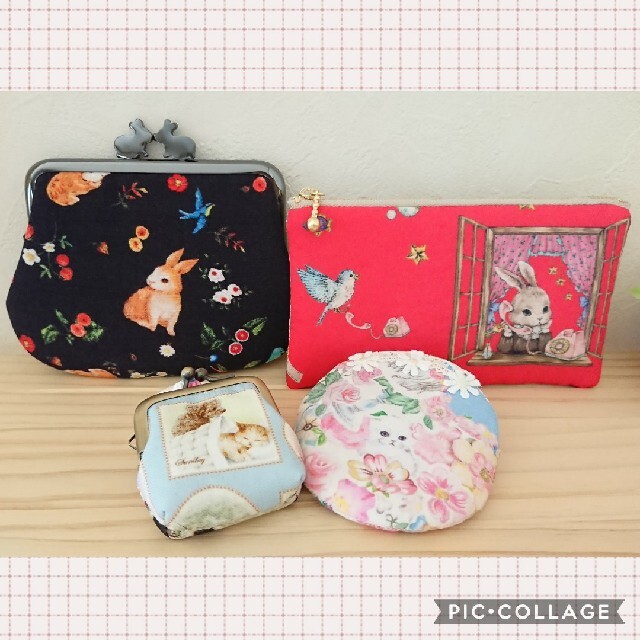 franche lippee(フランシュリッペ)のプッティーさまオーダーページ♪ ハンドメイドのファッション小物(ポーチ)の商品写真