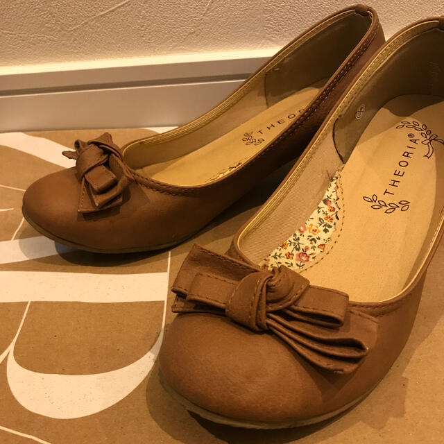 パンプス♡リボンLサイズヒール レディースの靴/シューズ(ハイヒール/パンプス)の商品写真