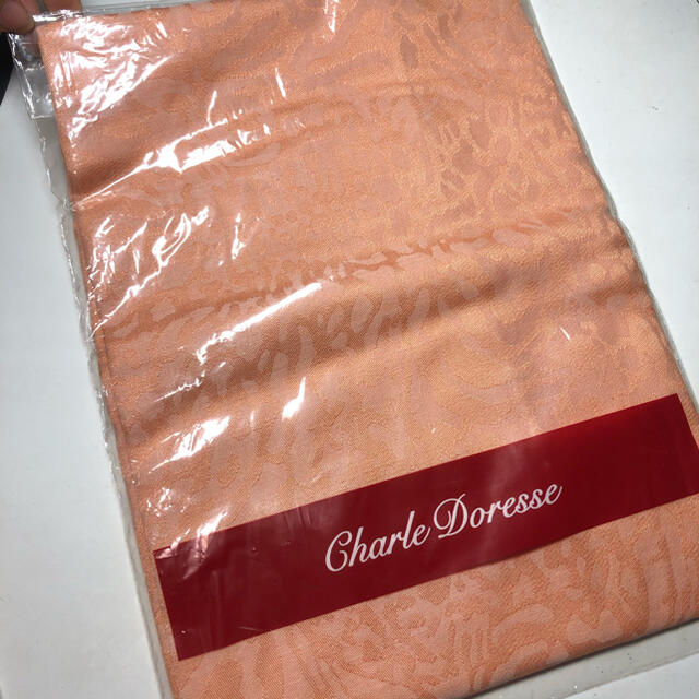 シャルレ(シャルレ)の新品 シャルレ ストール オレンジ レディースのファッション小物(ストール/パシュミナ)の商品写真