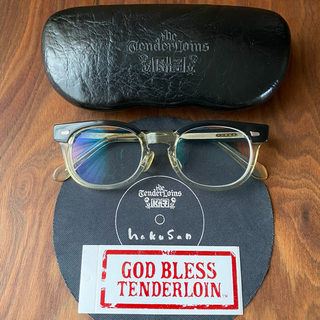 テンダーロイン(TENDERLOIN)のTENDERLOIN × 白山眼鏡店 T-JERRYS GREY 前期型(サングラス/メガネ)